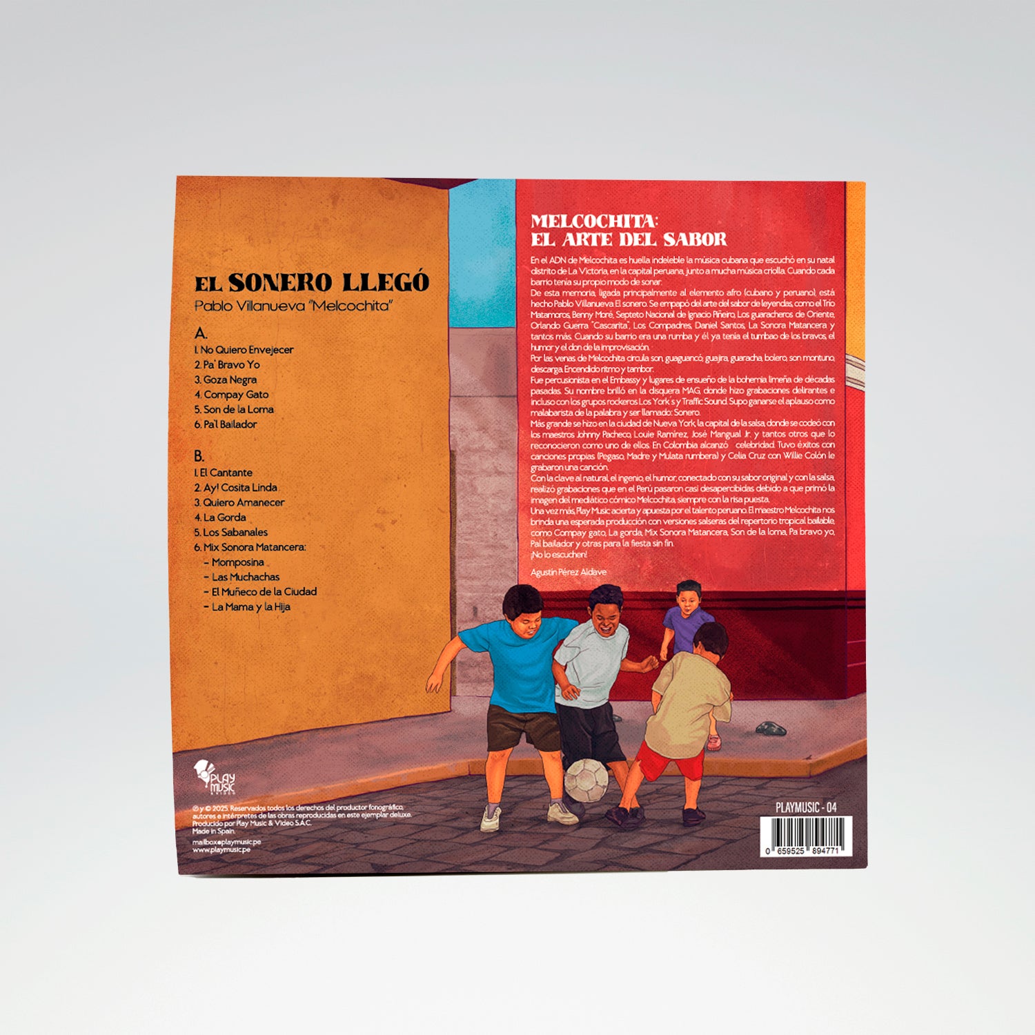 LP Melcochita - El Sonero Llegó